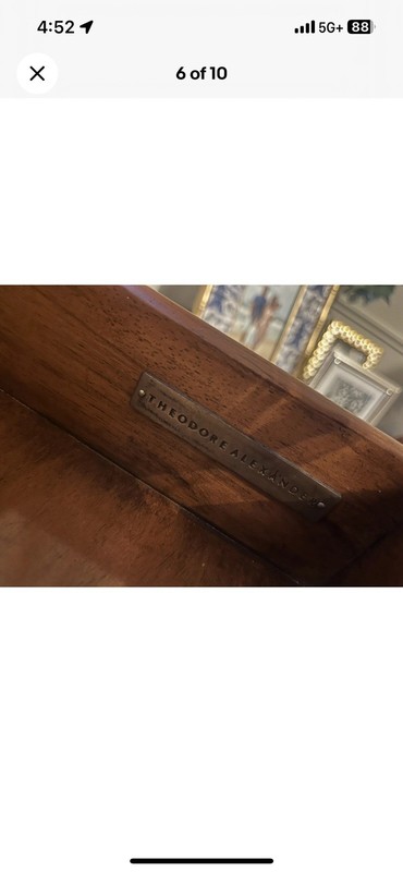 Theodore Alexander "Atelier dela Madeleine" End Table - 2 Drawers gallery