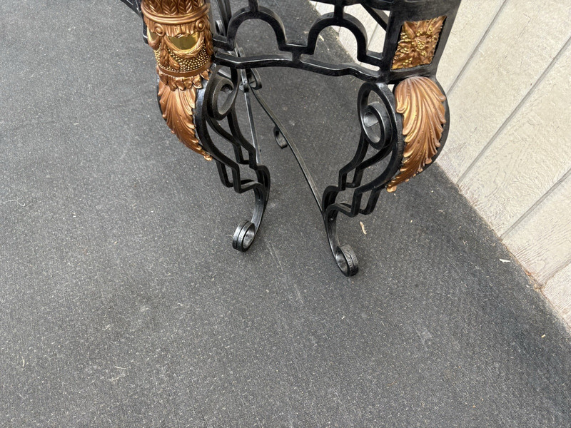 66849 Super Quality Marble Top Console Table Hall Stand Sideboard Server gallery