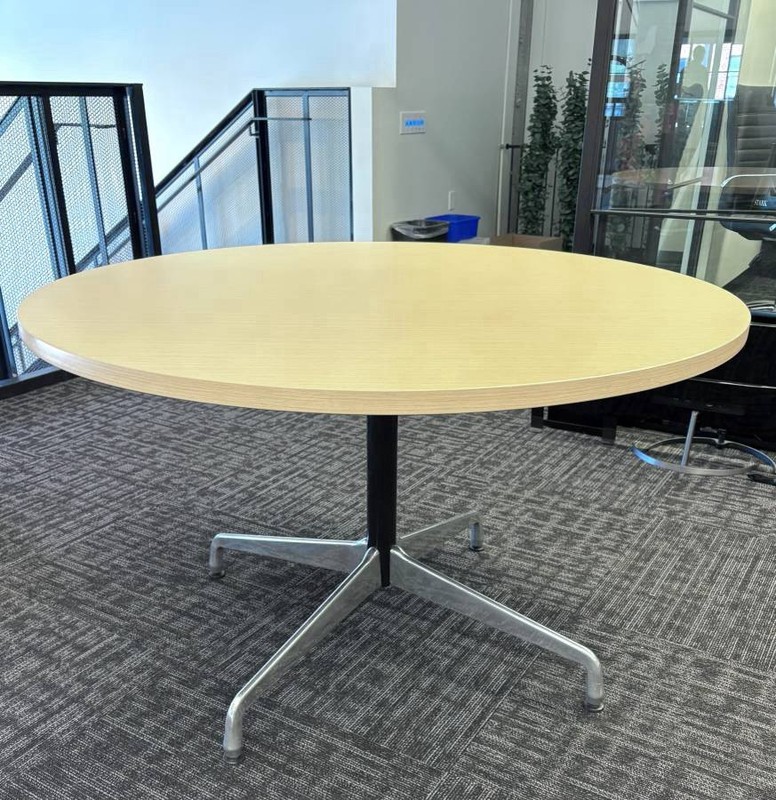 Mcm Eames Herman Miller Round Table 48” gallery