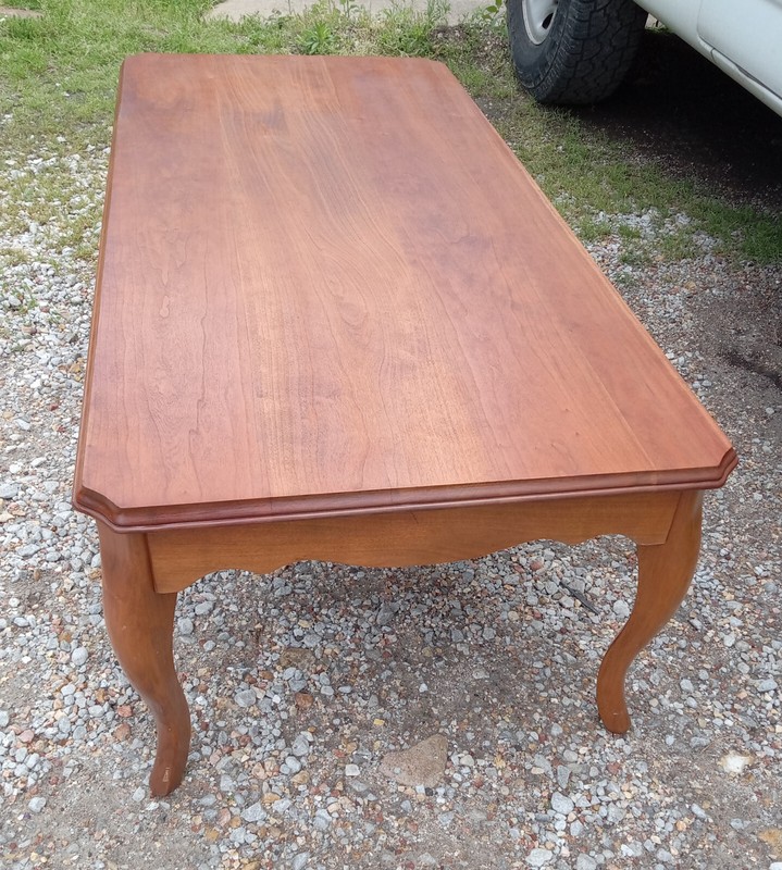 Mid Century Solid Walnut Coffee Table (CT196) gallery