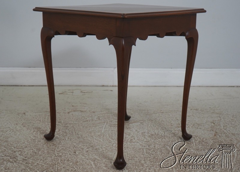 72812: BIGGS Mahogany Gate Leg Corner Table gallery