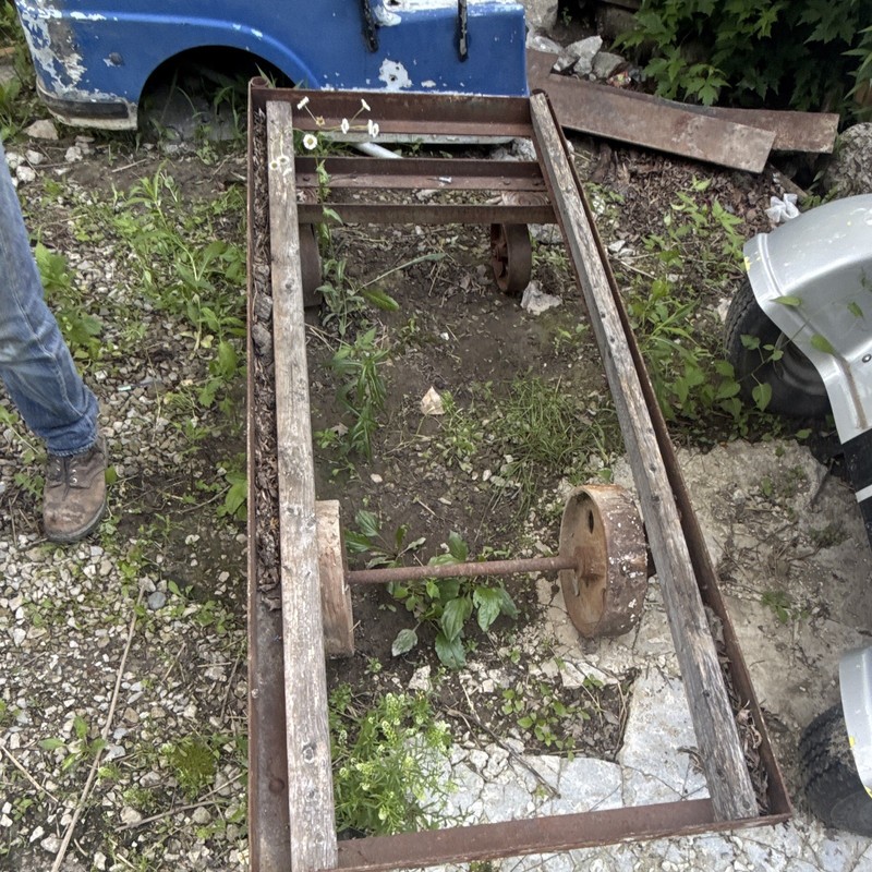 Railroad Cart Coffee Table