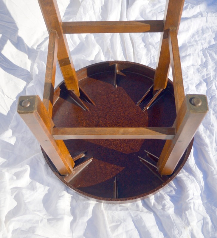 1930's Art Deco Table, Bakelite Top, Oak Legs Goodearl Brothers Ltd High Wycome. gallery