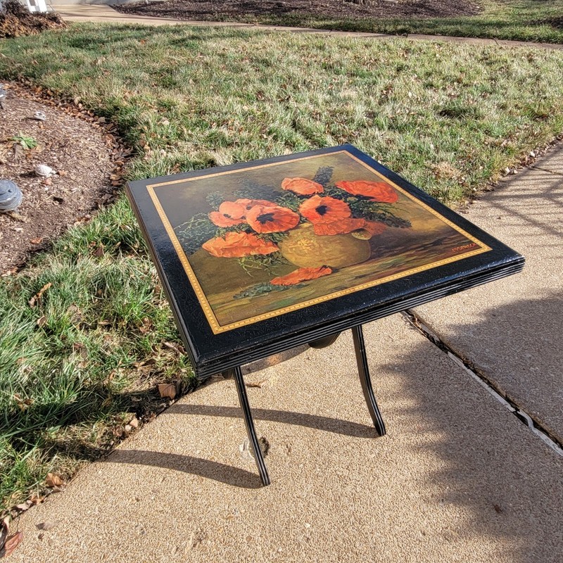 Vintage Bridge Table by Bridge Tables & Novelties, Inc. Lowell, Mass. gallery