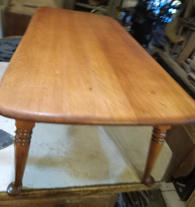Mid Century Ethan Allen Baumritter Maple Coffee Table (CT448) gallery