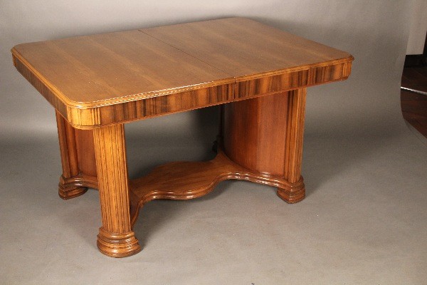 1930's Art Deco Table With One Leaf (40440) gallery