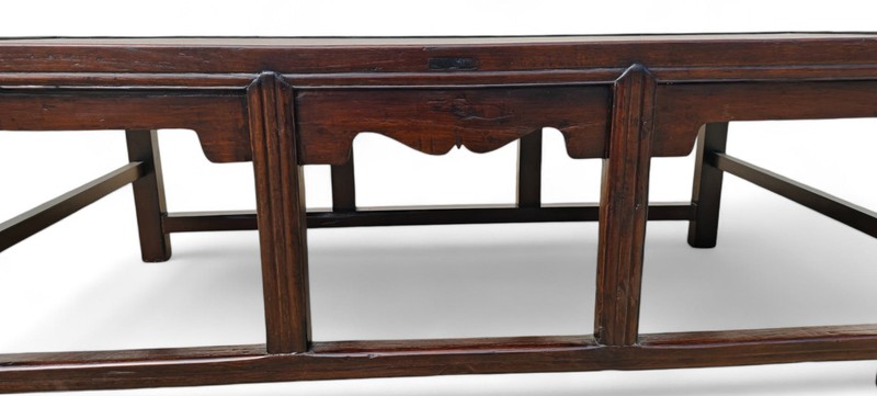 Antique Coffee Table Rattan Top gallery