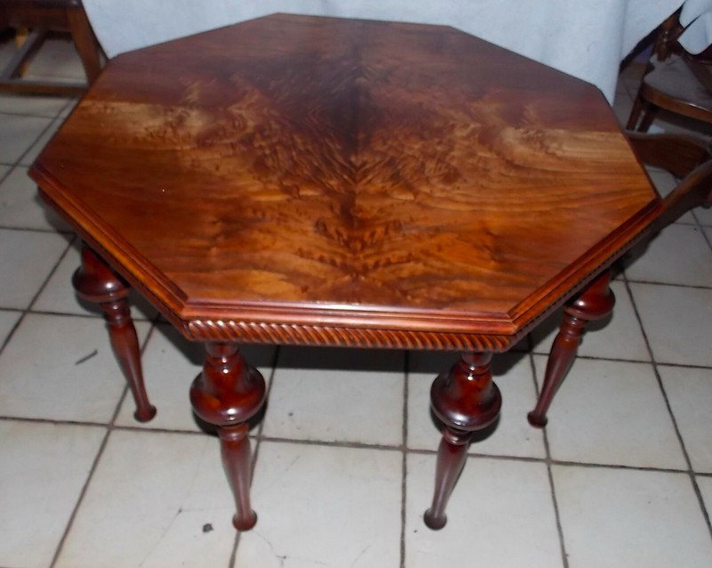 Burl Book Match Veneer Cherry Coffee Table by Brandt (CT-40)