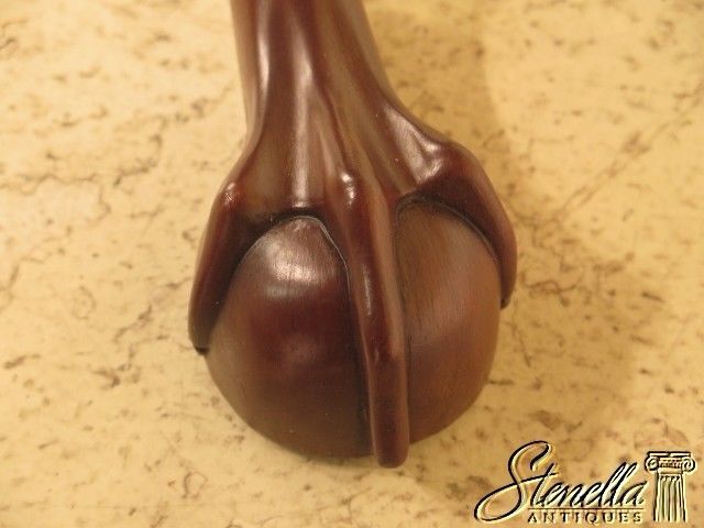 L44071EC: KITTINGER CW-70 Colonial Williamsburg Mahogany Clawfoot Tilt Top Table gallery