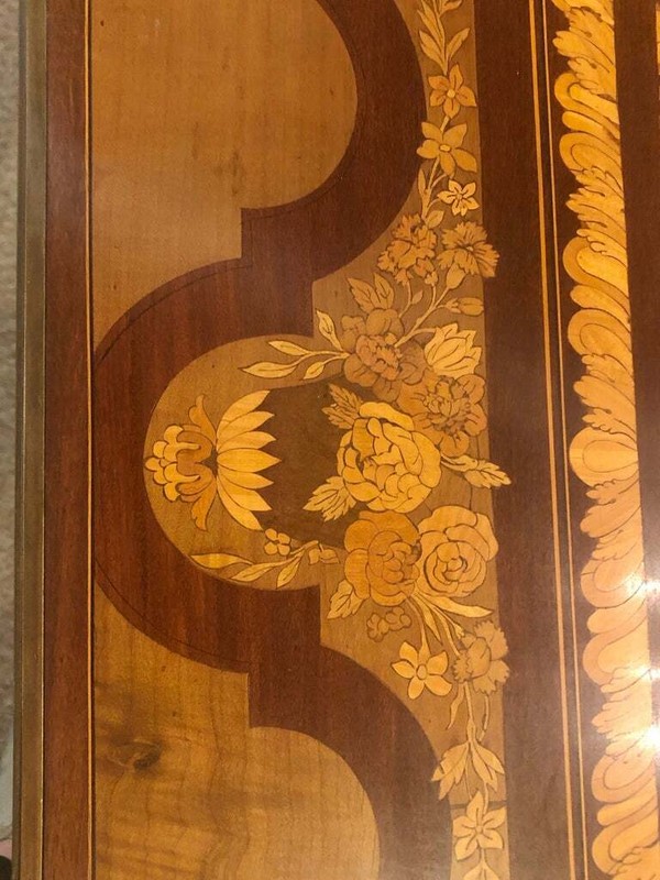 Table De Salon, Signed Francois Linke Centre Table Louis XV Style 101-4114 gallery