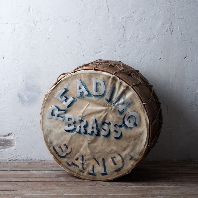 J.B. Treat “Reading Brass Band” Drum, c.1860s