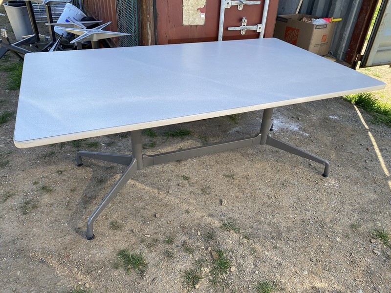 Herman Miller,Eames,dining or conference,table Cement Grey Finish Kitchen Table gallery