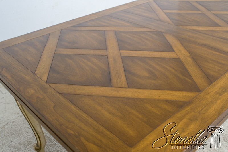L67677: KARGES French Style Walnut Dining Room Table gallery