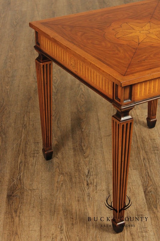 Theodore Alexander 'Coleccion Madrid' Parquetry Side Table gallery