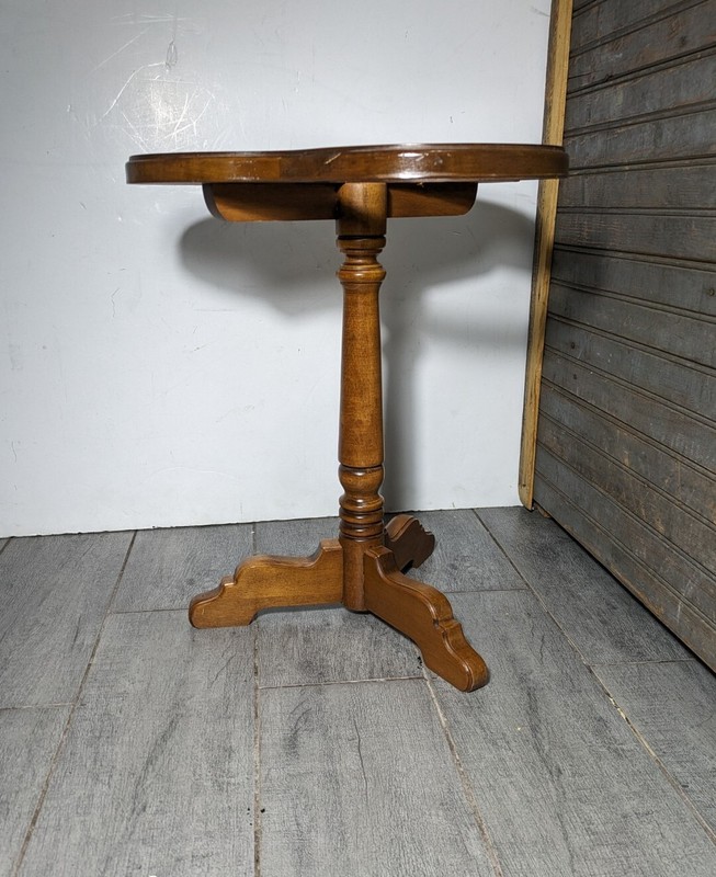 Vintage Tell City Chair Co. Cigar Smoking Stand Clover Table gallery