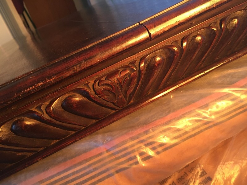 Exquisite Rare Carved Wood Desk or Table gallery