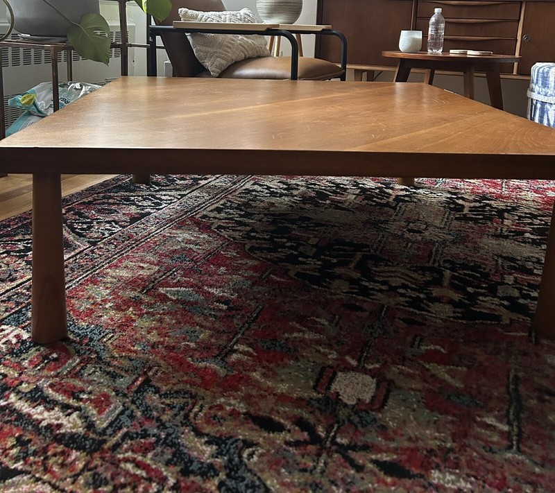 vintage solid wood coffee table gallery