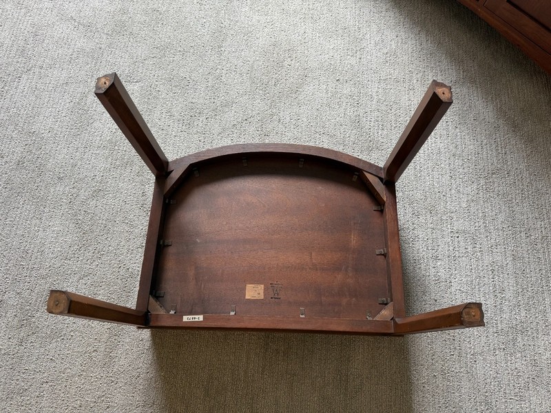 Kittinger Colonial Williamsburg adaptation WA-1042 mahogany butler’s coffee tabl gallery