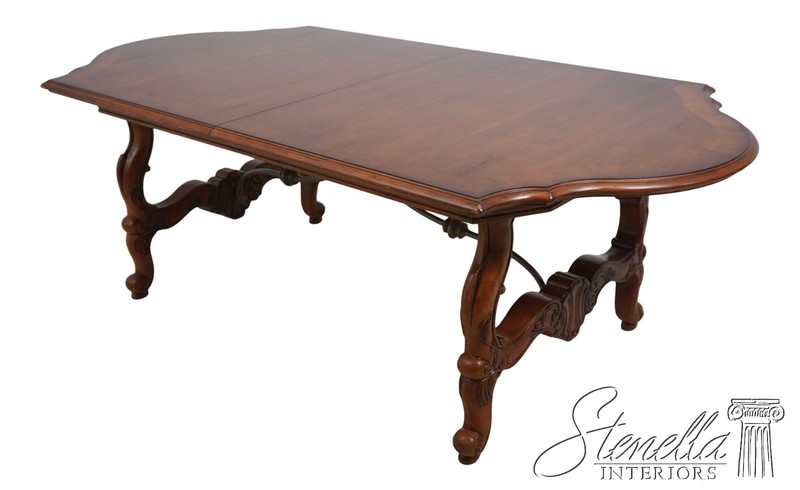 L67317: Continental Style Distressed Finish Dining Room Table