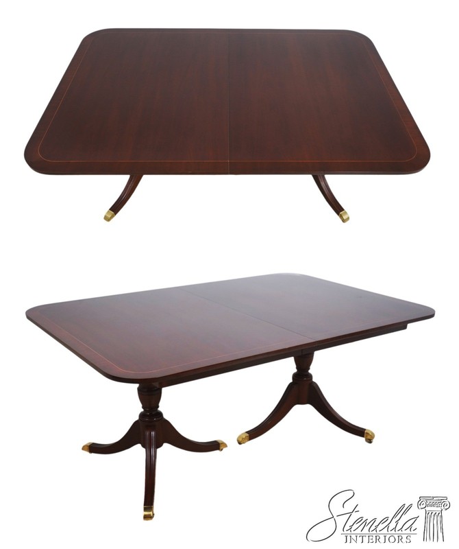 L70636: KINDEL National Trust Mahogany Inlaid Dining Table