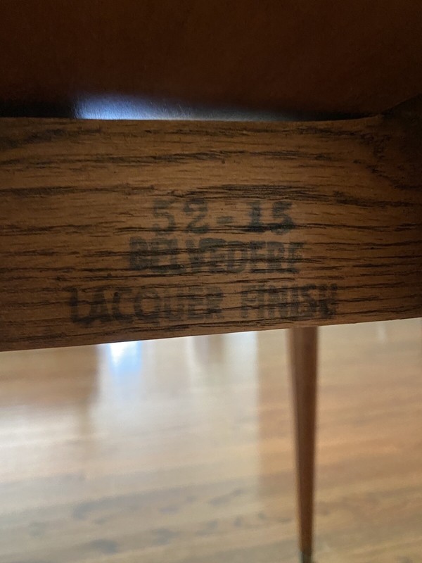 1950s Kindel Italian Provincial Dining Table gallery
