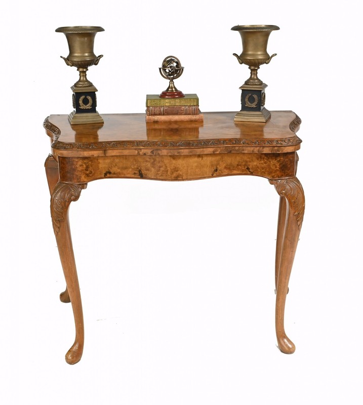 Antique Games Table by Epstein and Co – Walnut Card Tables