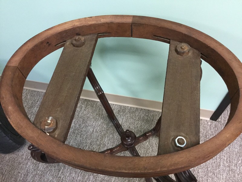 Antique Mahogany And Marble Top Table gallery