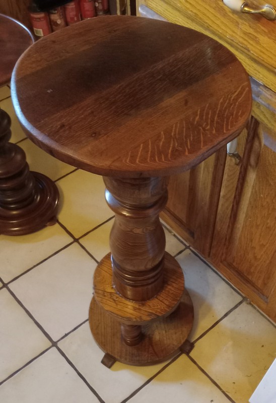 Quartersawn Oak Plant Stand / Fern Stand (PS272)