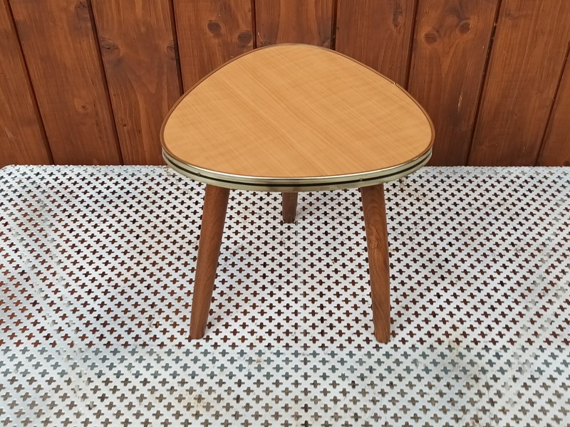 Flower Bench 50s Vintage Flower Table Rockabilly Retro Flower Stand Stool 50s gallery