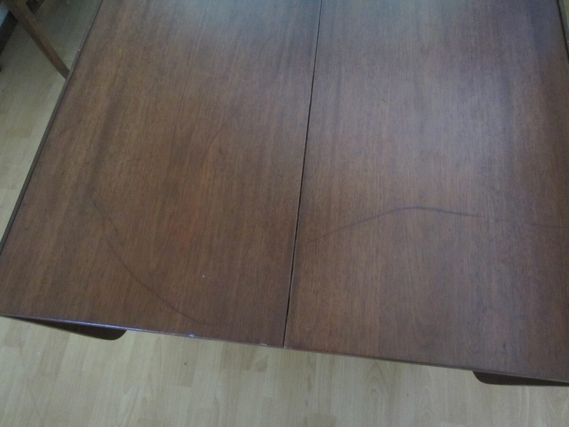 Vintage Mahogany Duncan Phyfe style Drop Leaf Dining Room Table 2 Extensions gallery
