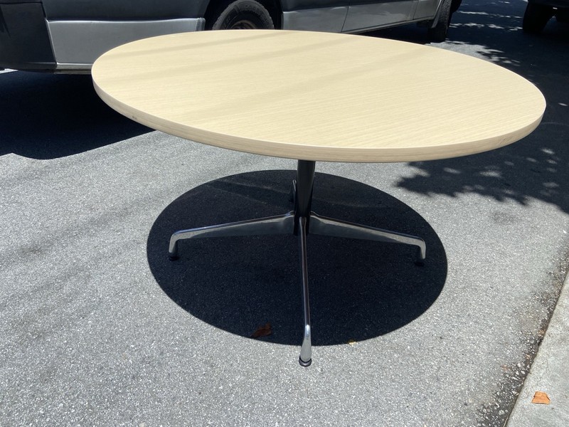 Mcm Eames Herman Miller Round Table 48” gallery