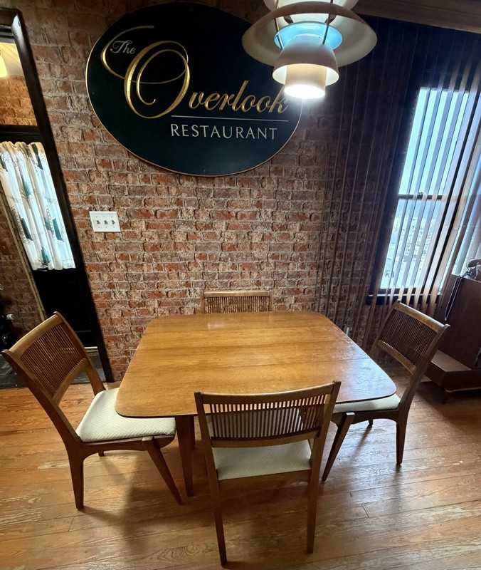 John Van Koert Profile for Drexel Mid-Century Modern MCM Dining Table & 4 Chairs