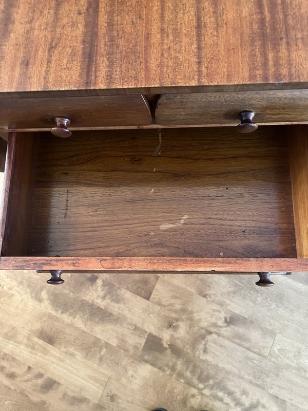 Antique American Empire Drop-Leaf Table gallery