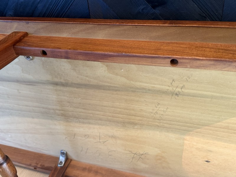 1960's Walnut Long Coffee Table by Jack Cartwright Founders Furniture Charter gallery