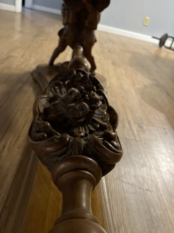 Putti Carved Victorian‑Style Center Table gallery