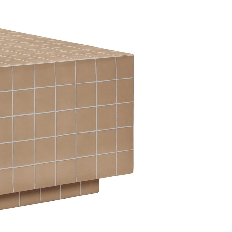 Mixie Taupe Tile Indoor / Outdoor Coffee Table gallery
