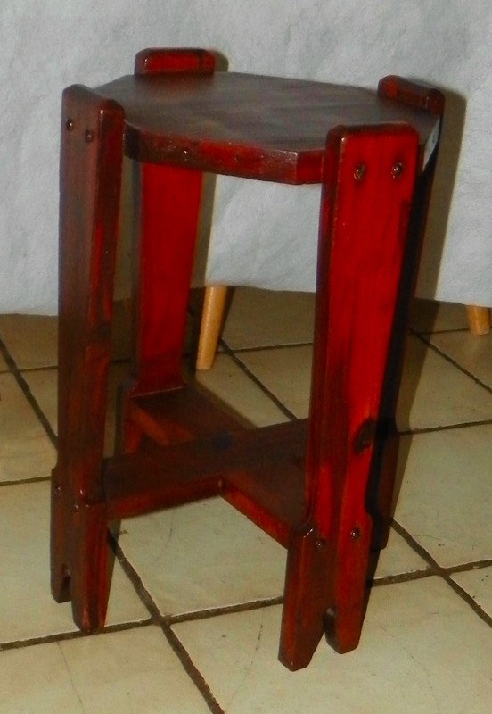 Cedar Arts & Crafts Plant Stand (PS207) gallery