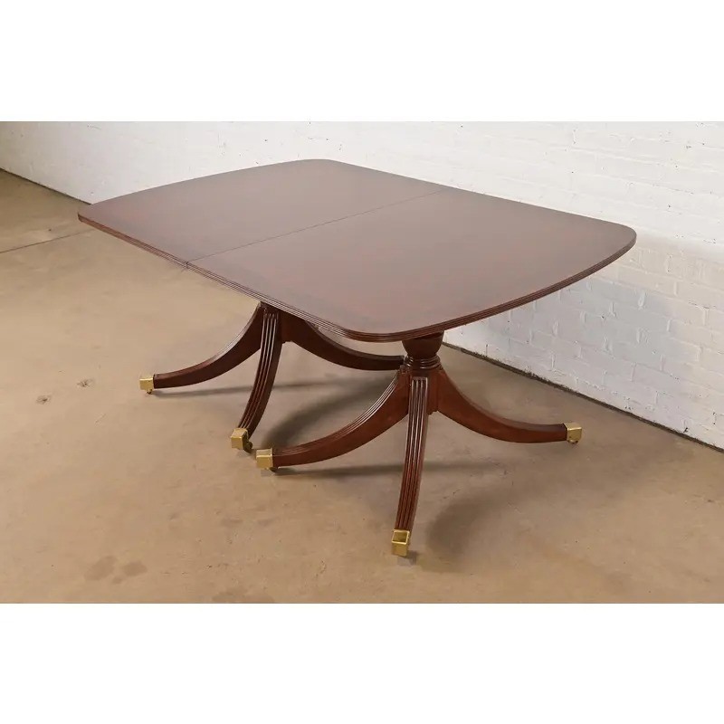 Smith & Watson Georgian Extension Dining Table, Newly Refinished gallery