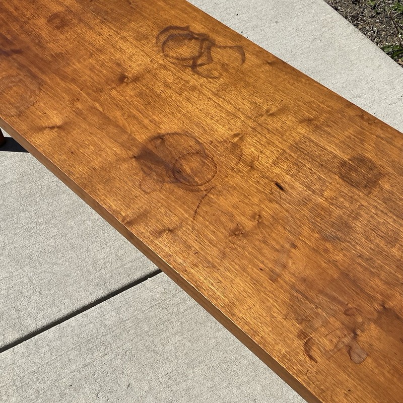 Mid Century Milo Baughman for Thayer Coggin Walnut Low Bench / Coffee Table gallery