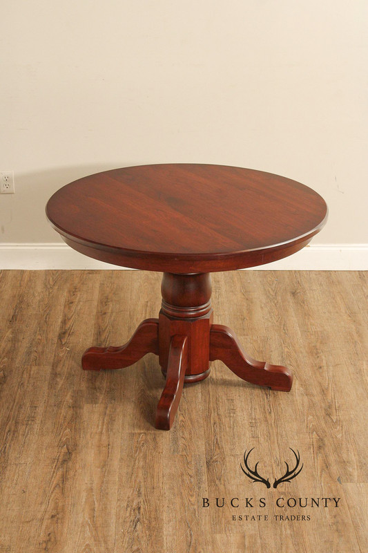 Hunt Country Furniture Round Top Cherry Dining Table gallery