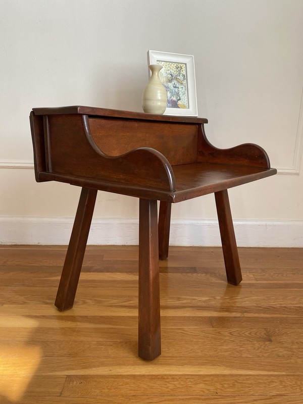 Vintage Sprague & Carleton Cobbler’s Table with Drop Leaf - Extremely Rare gallery