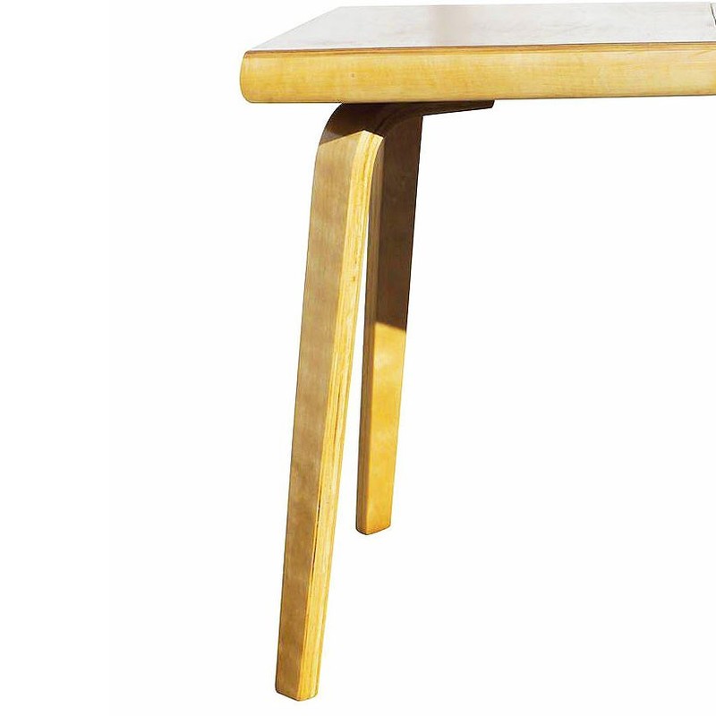 Mid-century Bent Plywood Dining Table w/ Birch Top by Thaden-Jordan Furniture gallery