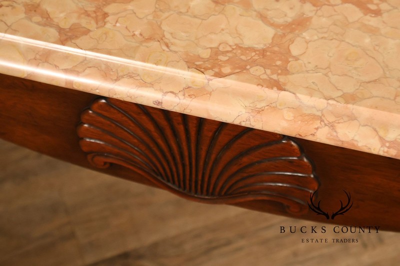 Kittinger Colonial Williamsburg Marble Top Mahogany Server gallery