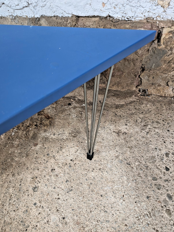 Vintage Table Fritz Hansen Retro Side Table Post Modern Pin Age Denmark 80s gallery