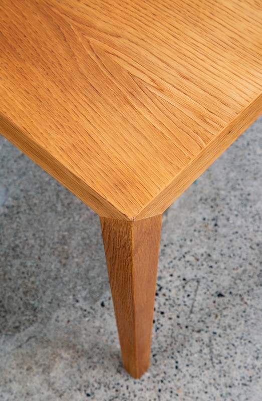 Mid Century Danish Modern End Table Severin Hansen Oak Side Nightstand NM Mcm gallery
