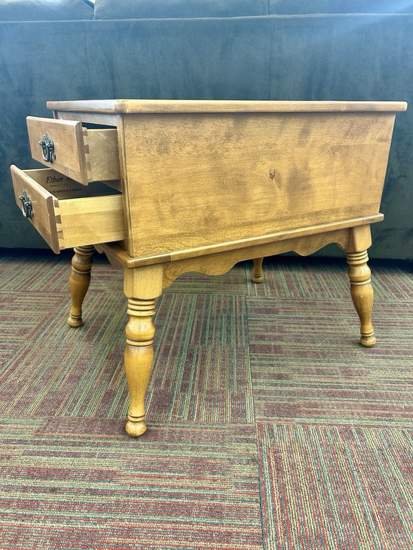 Ethan Allen Vintage Maple And Birch End Table gallery