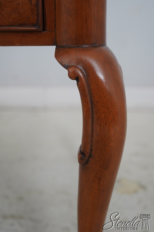 L69331: Pair HEKMAN George III Burl Walnut End Tables gallery