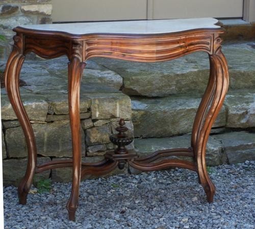 Belle Epoque period French rosewood console table