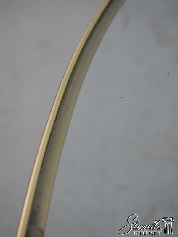 71781: LABARGE Brass & Steel Regency Console Hall Table gallery