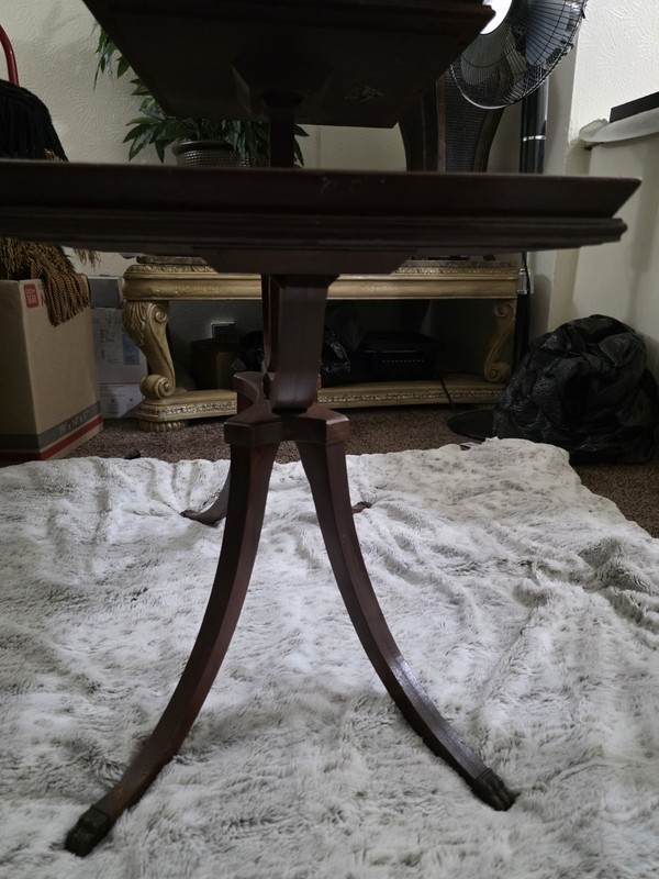 Beautiful Vintage Victorian Duncan Phyfe 3 Tier Table gallery